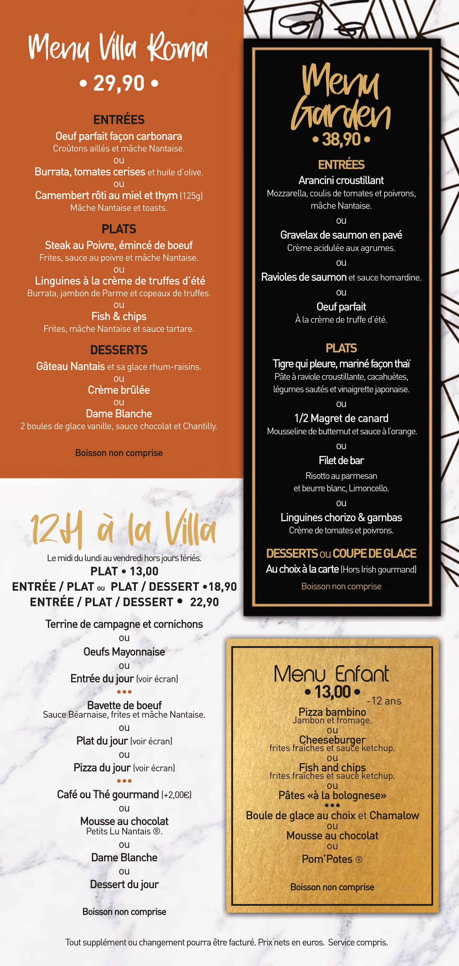 VILLA ROMA - MENU-05 - 20235