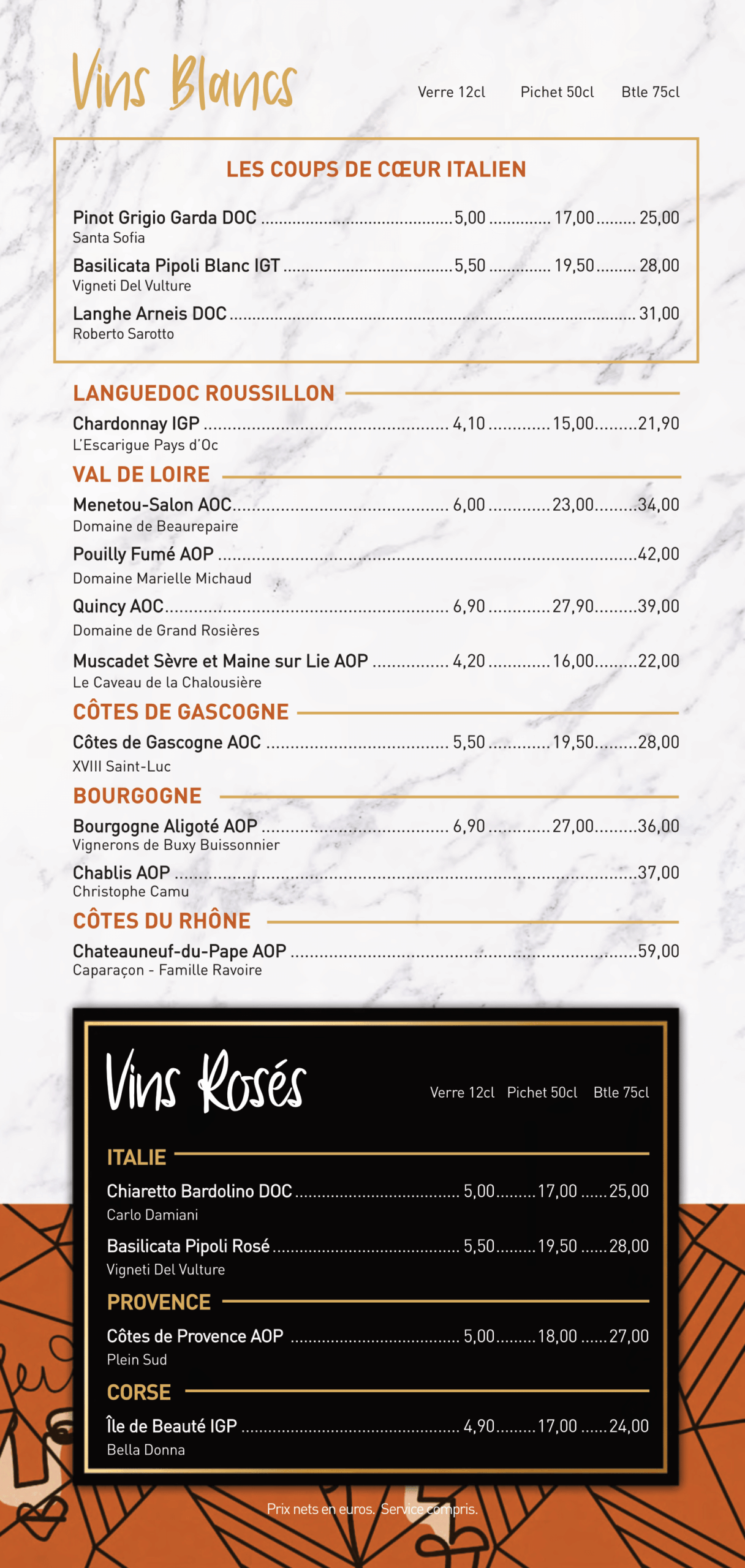 VILLA ROMA - MENU-05 - 20238