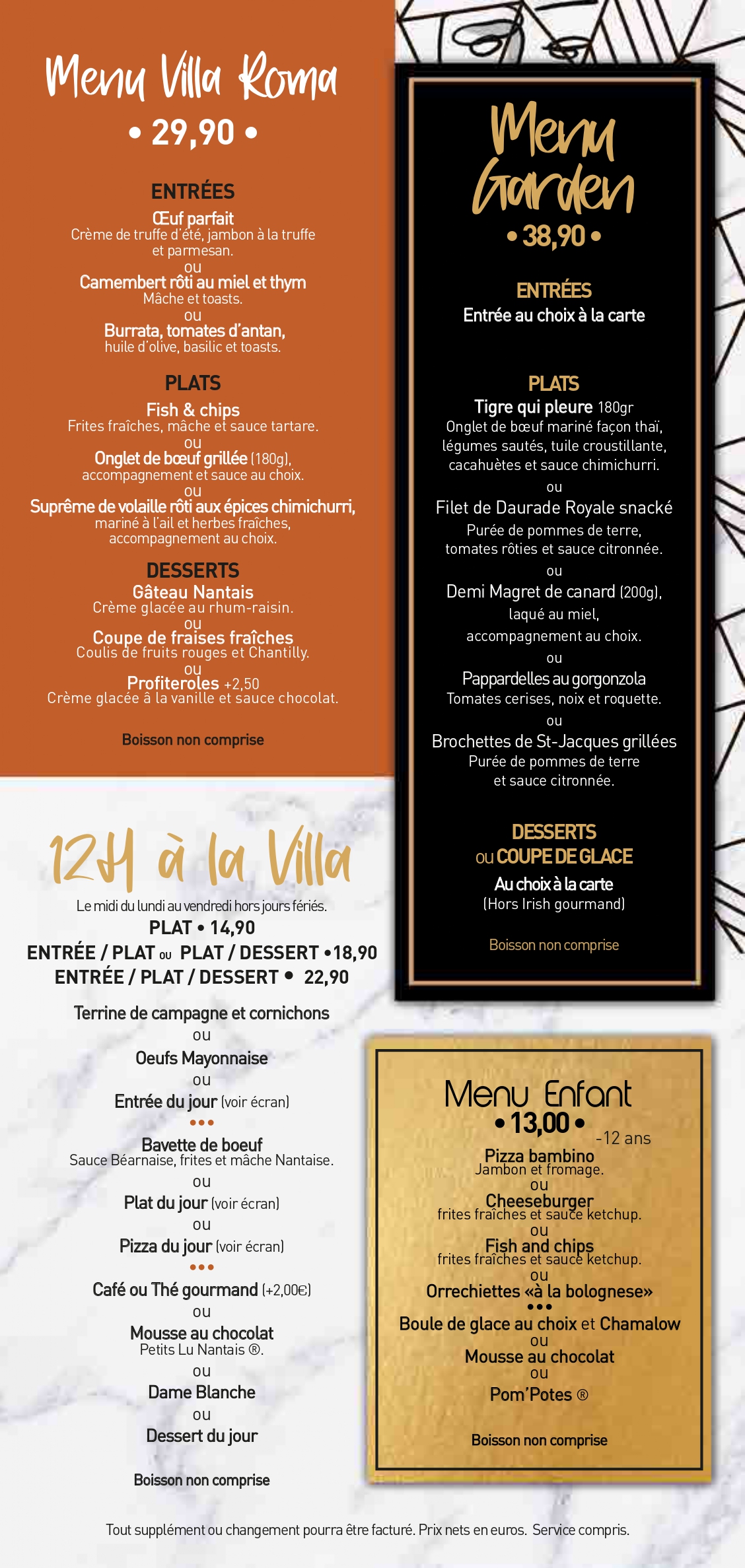 VILLA ROMA - MENU-05 - 20234