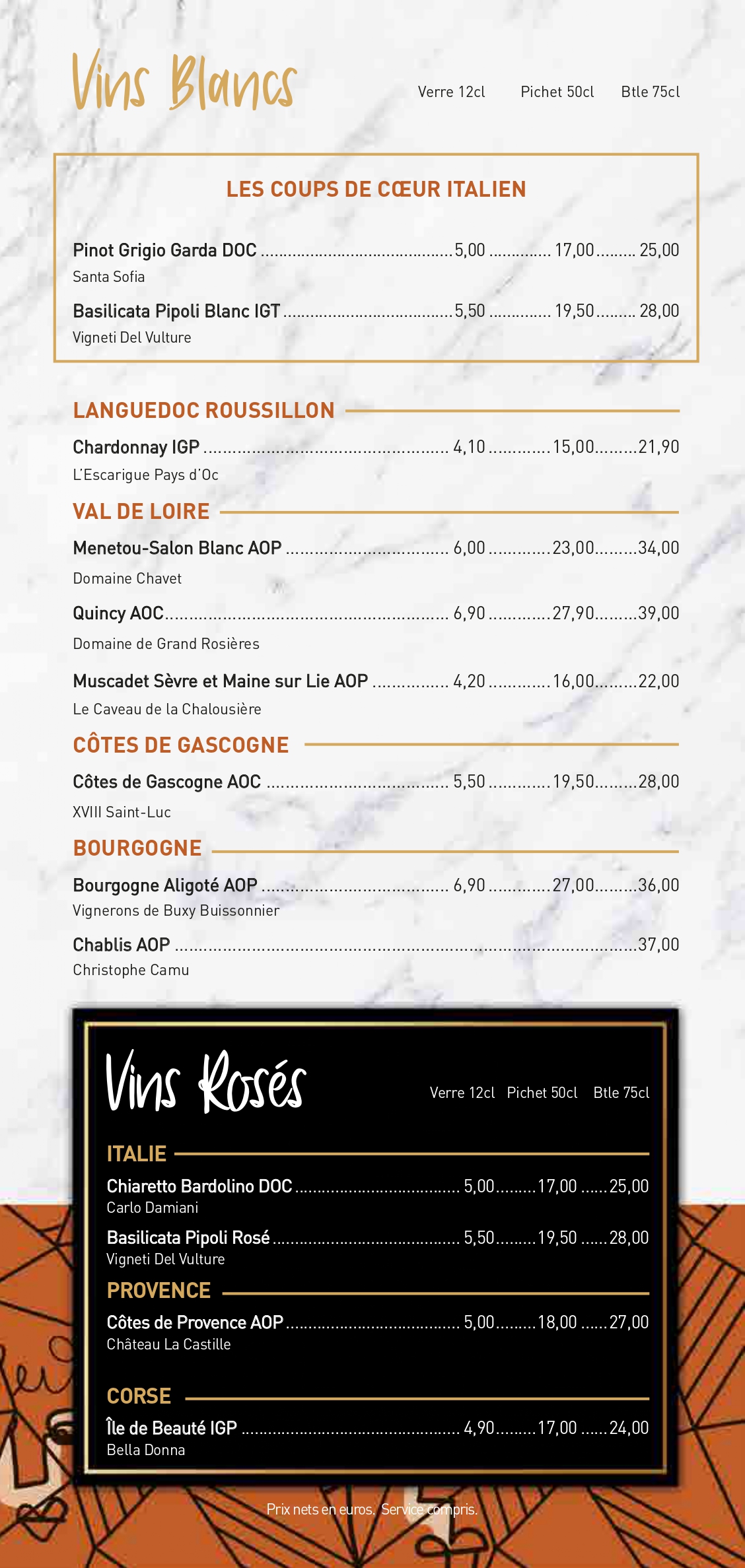 VILLA ROMA - MENU-05 - 20237
